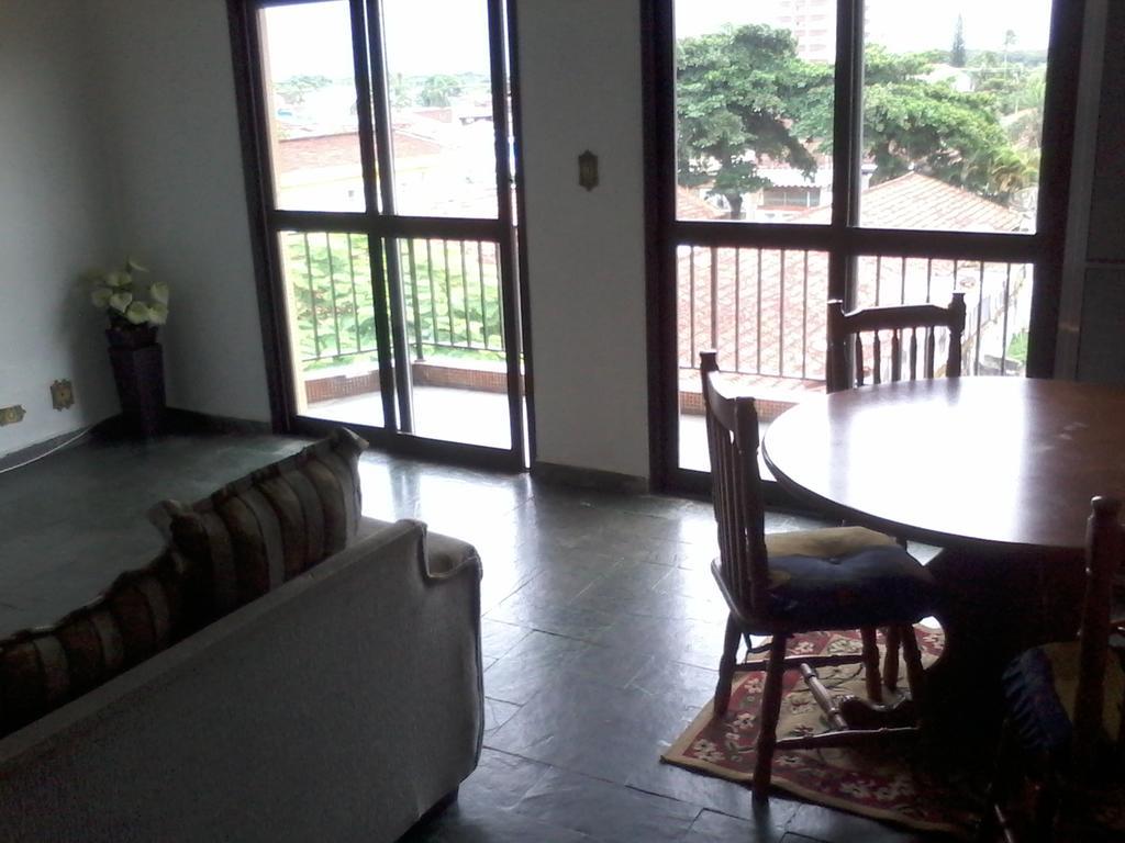 Apartamento Na Praia Grande Luaran gambar